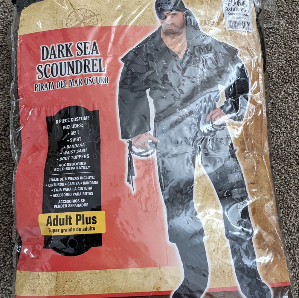 Dark Sea Scoundrel Costume